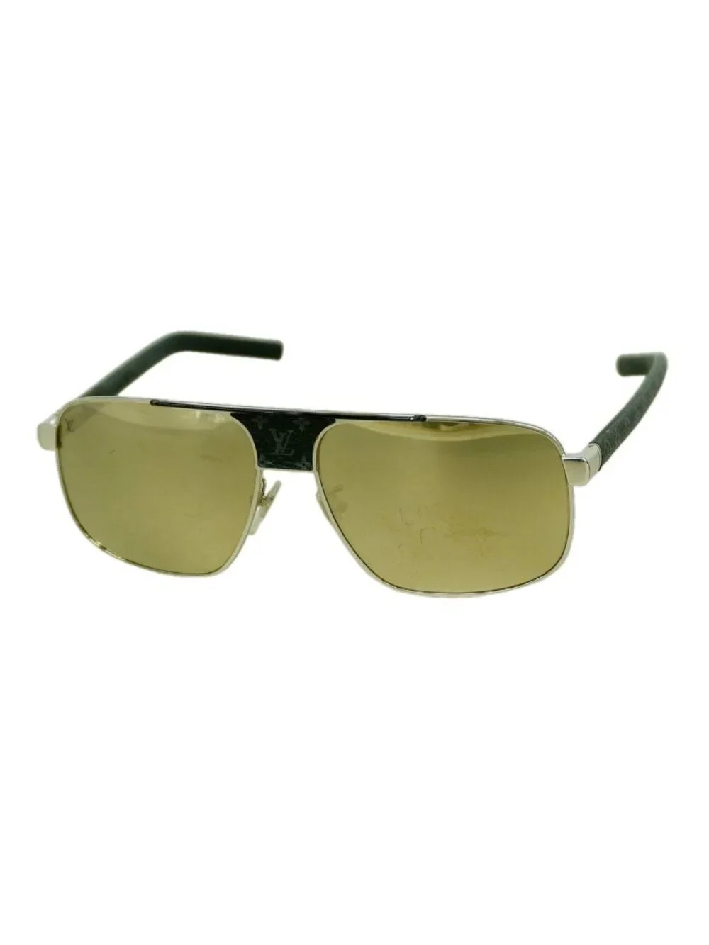 Louis Vuitton Sunglasses Monogram Eclipse Pacific Black Silver Eyewear